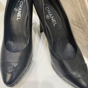 Chanel Black Women's Pump Heels
